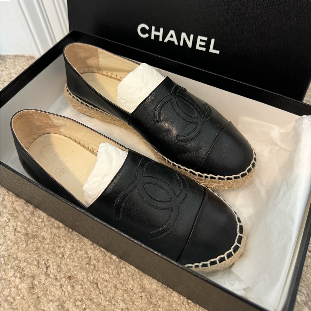 Chanel Espadrilles shoes sz35
